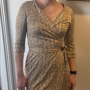 DvF Diane von Furstenberg Wrap Dress - size 12